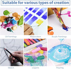 ESRICH Canvas Boards for Painting, 5 Pack Canvases for Painting 8x10 Cotton - Image 4