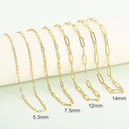 SMYHTGLIF 5 Meters Stainless Steel Paper Clip Chain - Image 6