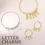 LEOBRO Letter Charms, Jewelry Making Supplies, - Image 3
