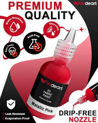 60 Color Fabric Paint Set – 3D Puffy Permanent Textile Paint - Image 4