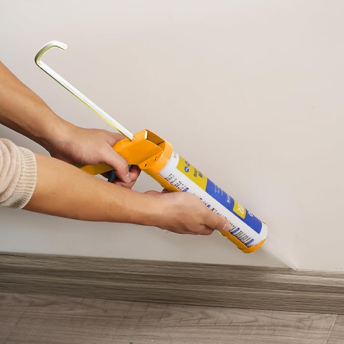 Bates- Caulking Silicone Gun, 10:1 Thrust Ratio, Hand Caulking Guns, No Drip - Image 5