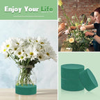 4Pcs Floral Foam Round SUPKING 3.15" Small Green Wet Dry Flower Foam Blocks - Image 4
