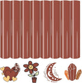 HTVSTD Maroon Brown Boho HTV Heat Transfer Vinyl 8pcs 12×10in | Vivid Color by CraftingEveryday