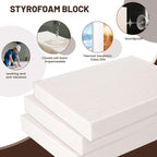 High Density XPS Foam Board, 4 Pack, 15.6x11.7x0.79in | Polystyrene Craft Foam - Image 4