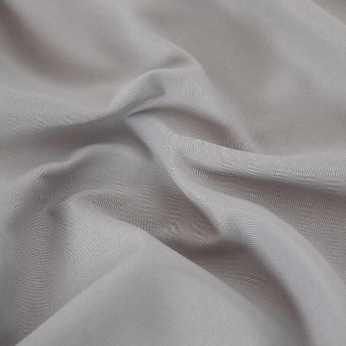 Full Flat Sheet Only， 80x96Inch Light Gray - Image 6