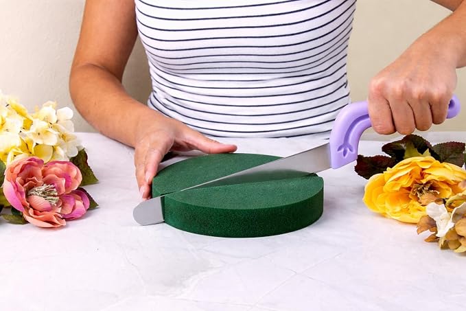 FLOFARE Pack of 6 Floral Foam Round Blocks - Image 4