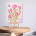 Elegaperma 3D Embossing Folders, Tulip Flower DIY Art Craft, Floral Embossing - Image 4