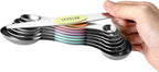 Spring Chef Stainless Steel Magnetic Measuring Spoons Set of 8 - Image 8