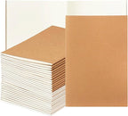 Nicunom 30 Pack A5 Kraft Notebooks, Bulk Blank Journals by Nicunom