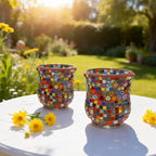 Youway Style Millefiori Glass Mosaic Tiles - Image 2