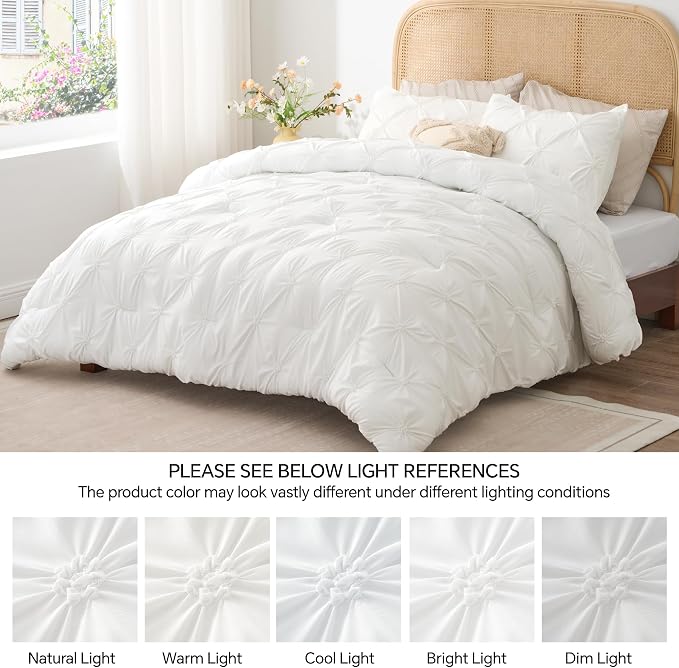 BEDELITE White King Size Comforter Set - Image 7