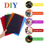 8 Pack Colored Acrylic Sheets 8 x 12 Inch, 1/8 Inch Thick, 8 Colors | - Image 4