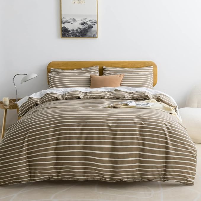 JELLYMONI Twin Duvet Cover Set, Cotton Duvet Cover 2 Pieces by JELLYMONI