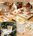 Dried Flowers, Resiners 80Pcs（Trending Colors） Pressed Flowers - Image 5