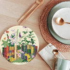 ijbnhd 8 Pcs Diamond Art Coasters Kits Books Diamond Painting Coasters | Books - Image 6