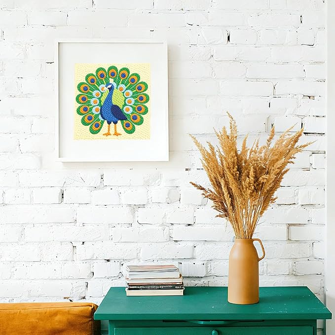 Doodlream Vibrant Peacock Needle Kit - Image 6
