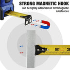 WORKPRO 25FT Tape Measure, 1/8 Fractions Easy Read Measuring Tape, Retractable - Image 4