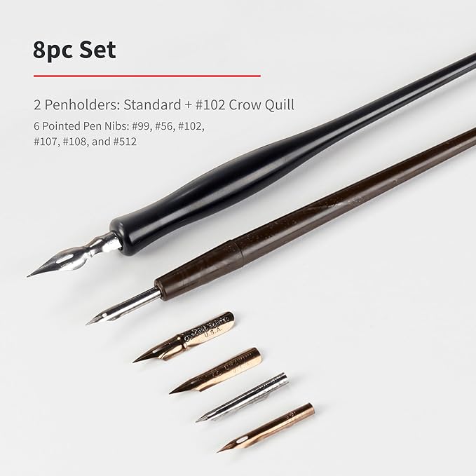 Speedball Sketching Set with Penholders and Pens - Image 3