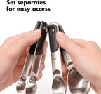 OXO Good Grips 4 Piece Stainless Steel Measuring Spoons - Image 8