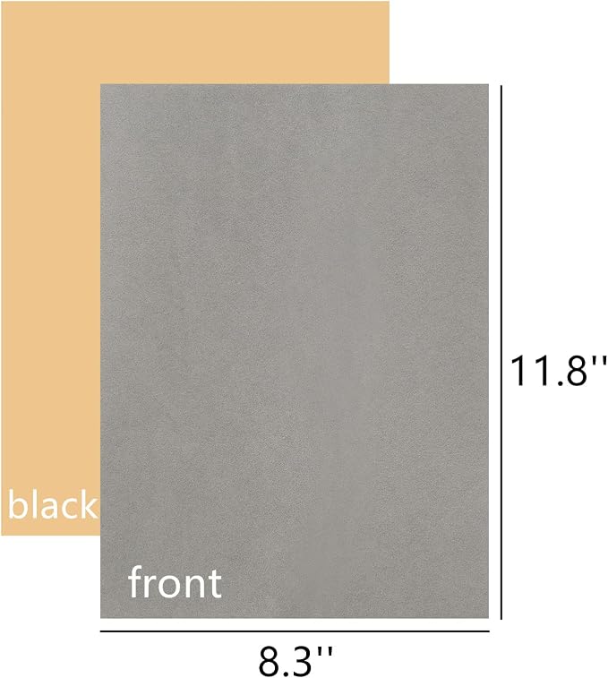 YaoHui 3PCS Self Adhesive Felt Sheets, Peel & Stick Felt Adhesive Sheets - Image 2