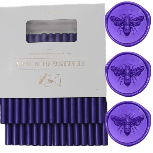 Purple Wax Seal Sticks, Mini Gun Waxsticks Great - Image 7