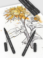 KEMYR Micro Fine liner Drawing Art Pens Calligraphy Pens: 22 Size Art supplies - Image 6