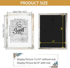 Califortree Rustic White 11x14 Picture Frame - Image 5