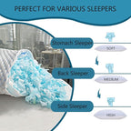 Cooling Pillows for Sleeping, Shredded Memory Foam Cooling Pillow for Hot - Image 2