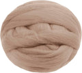 JeogYong Needle Felting Wool, 17.64oz Wool Roving Chunky Wool Yarn, Apricot by JeogYong