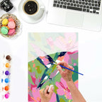 Lxmsja Hummingbird Paint by Numbers Kit - Image 6