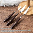 5 Pieces Painting Knives Stainless Steel Spatula Palette Knife Oil Painting - Image 8