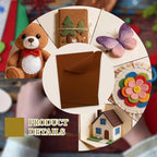 12 Pcs Felt Sheets, 7x11 Inch Stiff Felt - Image 4