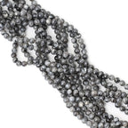 60PCS 6mm Natural Black Labradorite Gemstone Round Loose Beads Crystal Energy - Image 4