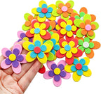 60PCS Double Layer EVA Foam 3D Flower Wall Stickers Self Adhesive Petal Foam - Image 5
