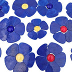 Esweny 12 Flower Stained Glass Mosaic Tiles - Image 6