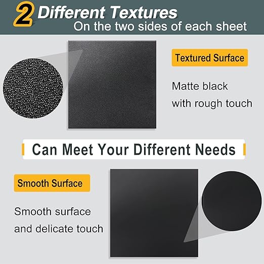 Plastic Sheet 12" x 24" x 0.06", Abs Plastic Sheets 6 Pack - Image 3