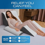 Kolbs 4pcs Orthopedic Bed Wedge Pillow Set - Image 5