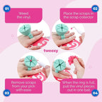 tweexy Craft Vinyl Weeding Scrap Collector Ring | Weeding Tools - Image 5