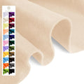 Nude Tones Soft Felt Fabric Sheet 36" x 36", 1.6mm Thick, Premium Craft Felt by Grainear