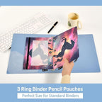 Unicorn Galaxy Sky Pencil Pouch - Image 4