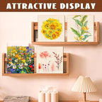 FSWCCK 10 Pack 8 x 8 inch Wood Panel Boards, Unfinished Wood Canvas Panels - Image 7