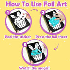 FUNNYB&G Mess-Free Foil Art Craft - Image 4