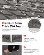 Abahub EVA Foam Boat Flooring Self-Adhesive Decking Surfboard Traction Pad | - Image 3