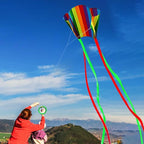 HENGDA KITE for Kids&Adults Rainbow Parafoil Kite - Image 5