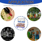 100Pack 10 Sizes Cork Stoppers, Small Corks Plugs - Image 6
