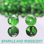 Crystal Glass Beads for Jewelry Making, 10 mm, Sparkly and Shiny, - Image 3