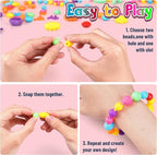 FUNZBO 650pcs Pop Beads - Image 4