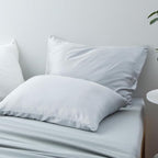 Bamboo Viscose Zippered Pillow Cases Queen Size Set of 2, 400 Thread Count - Image 7