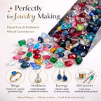 Mixed Natural Glass Loose Gemstones | Grade A+ | Hand Cut & Polished Gemstone - Image 3