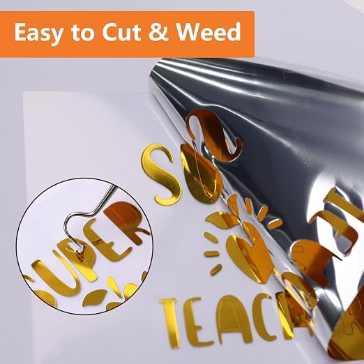 HTVRONT Gold Chrome Vinyl - Image 3